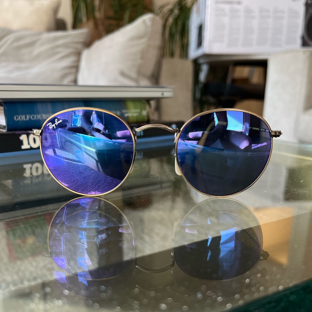 Ray-Ban Purple Lenses Sunglasses